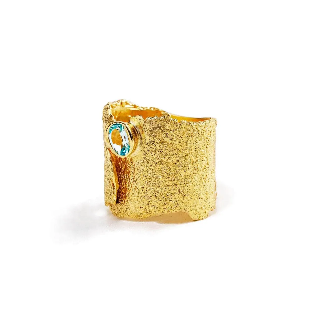 Otthild Blue Topaz Ring