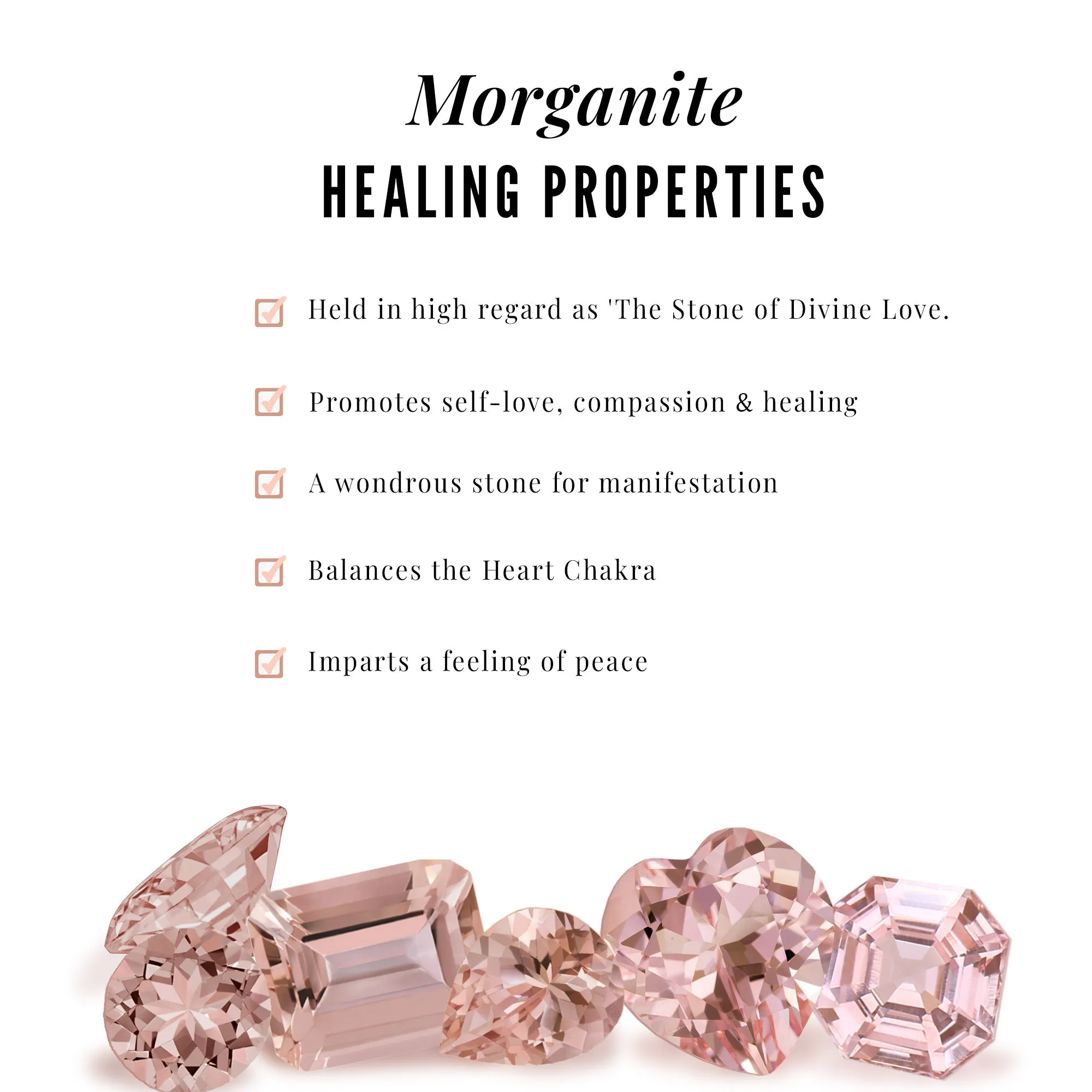 Oval Morganite Solitaire Ring Set with Diamond