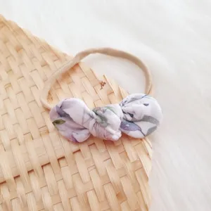 Poppy Mini Bow Headband