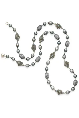 Prismatic Doubling Chain Necklace