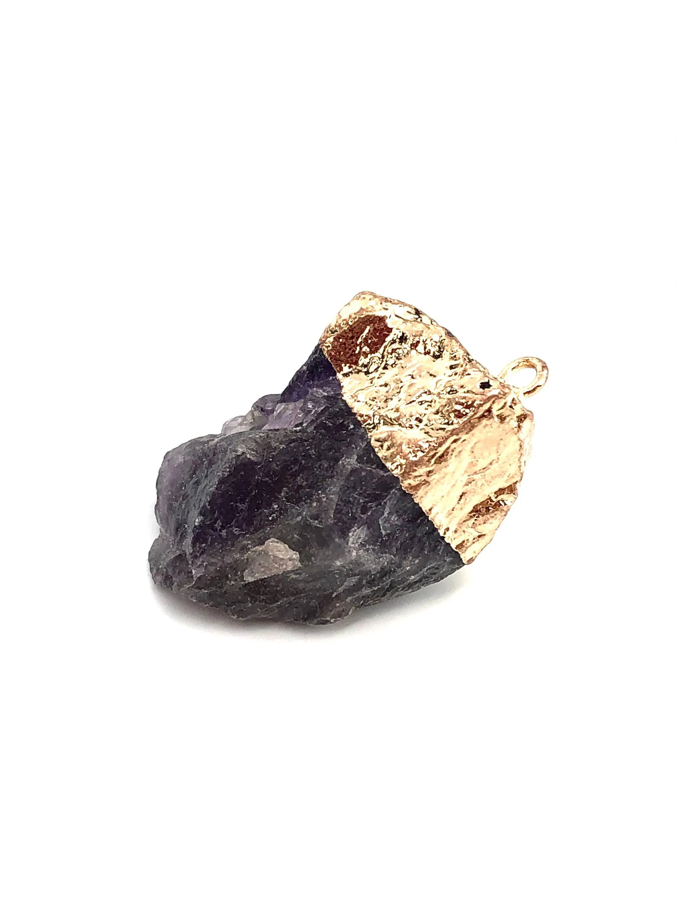 Purple Quartz  W/Gold Plating Sku#Q07