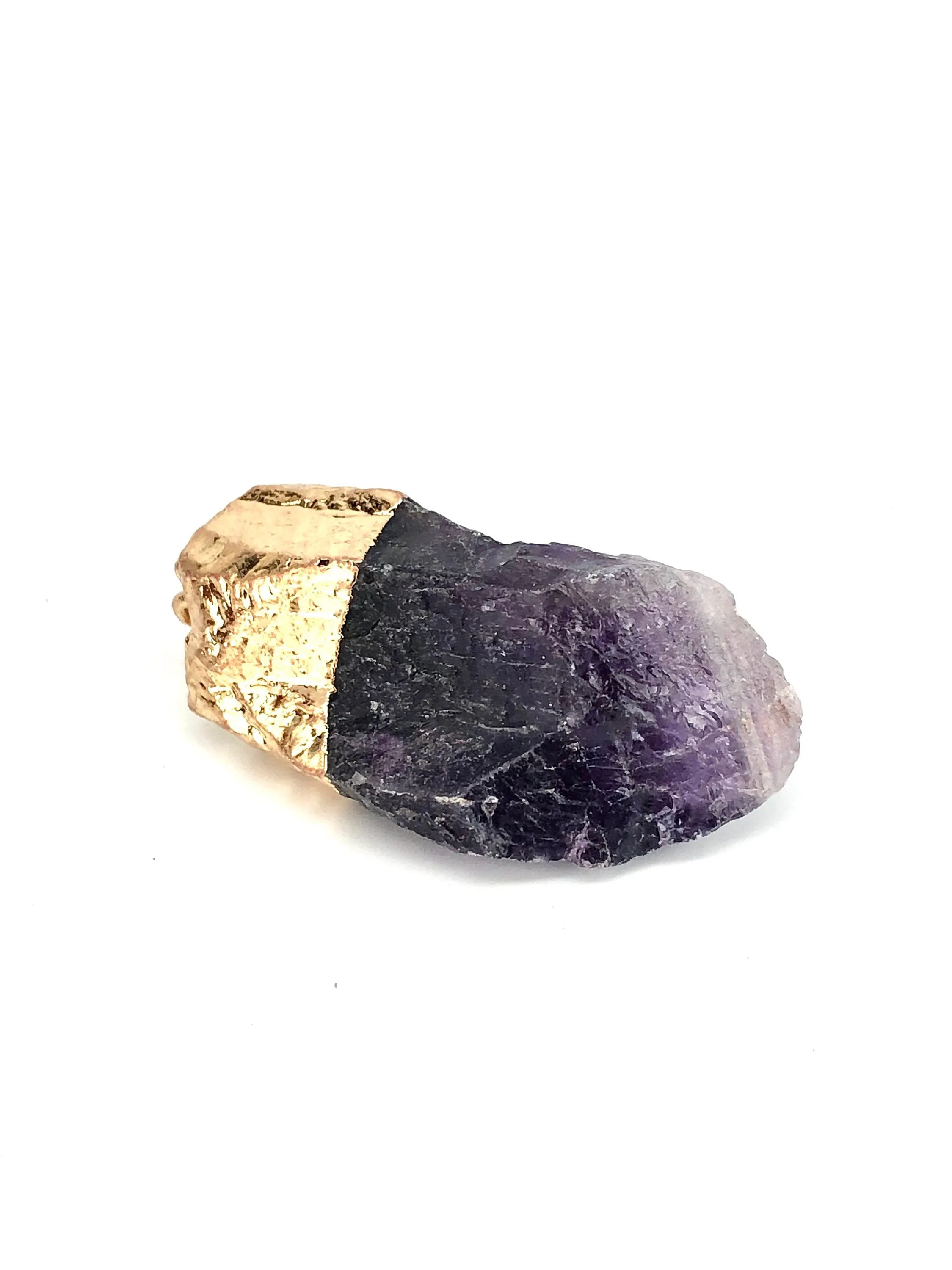 Purple Quartz  W/Gold Plating Sku#Q07