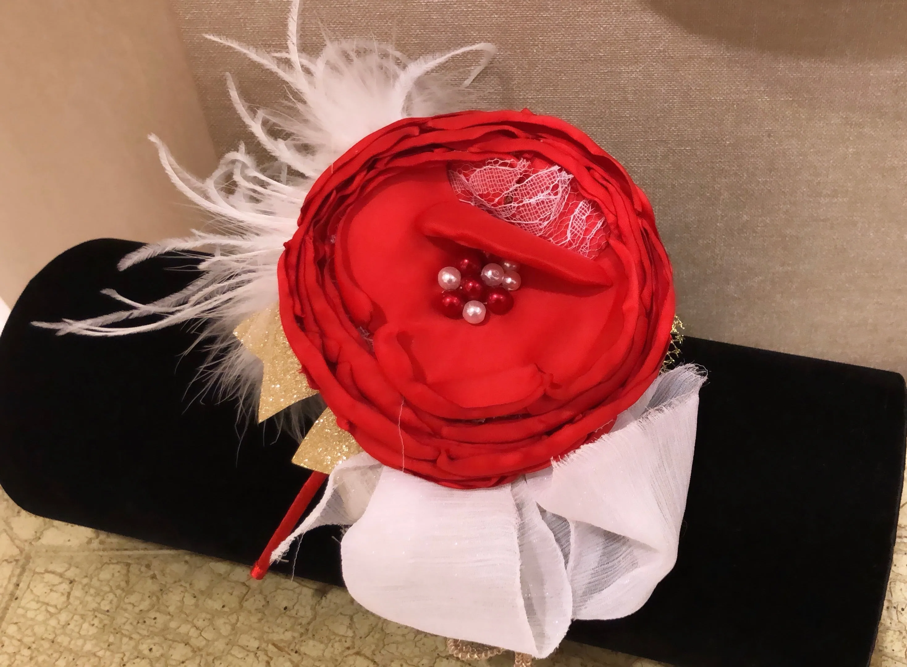 Red Couture Headband