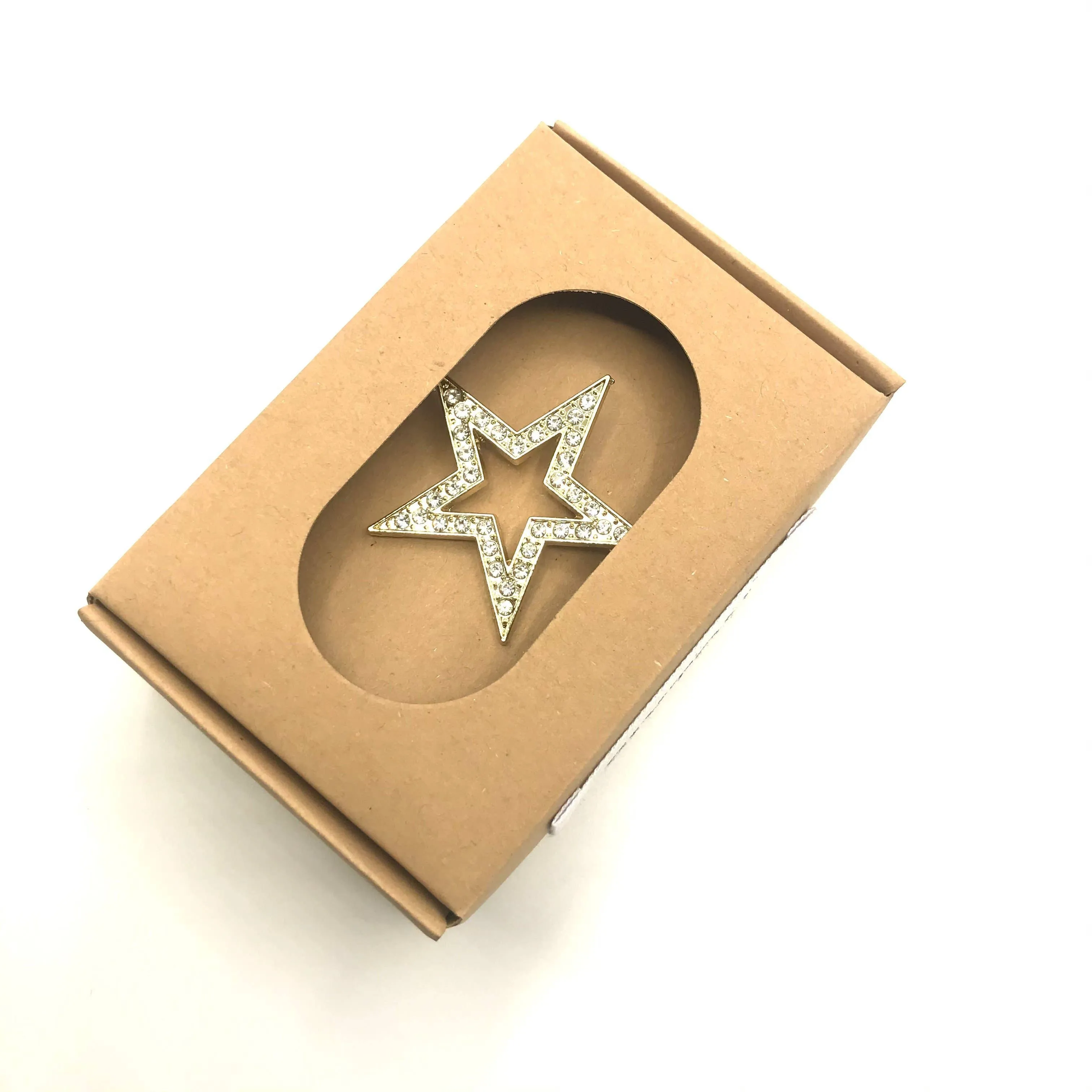 Sixton Bejewelled Star Pin / brooch