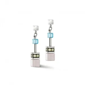 Stainless Steel Crystal Multicolour Boho Earrings 4905/21-1583