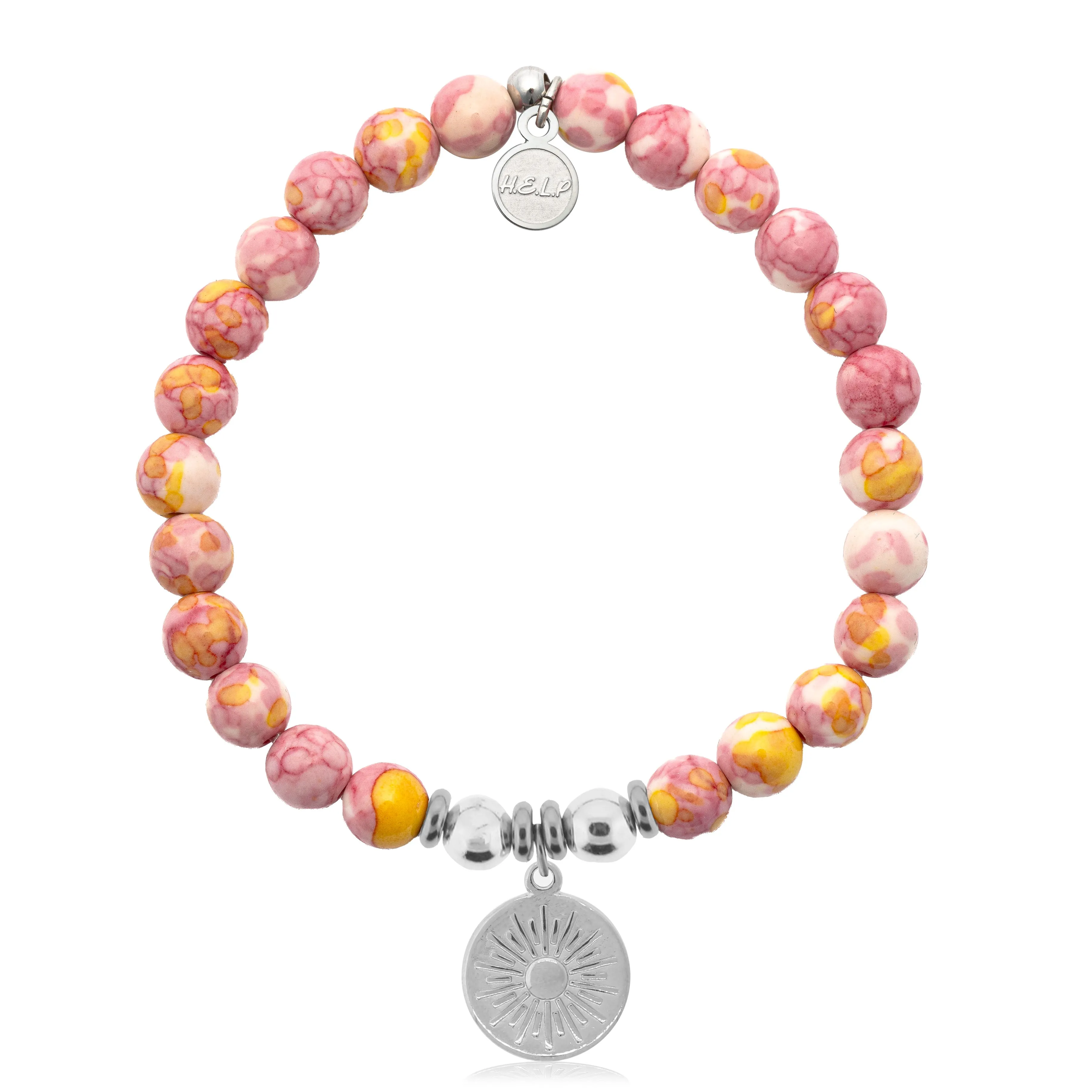 Sunny Days Charm with Lemonade Jade Charity Bracelet