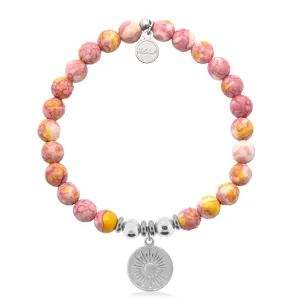 Sunny Days Charm with Lemonade Jade Charity Bracelet