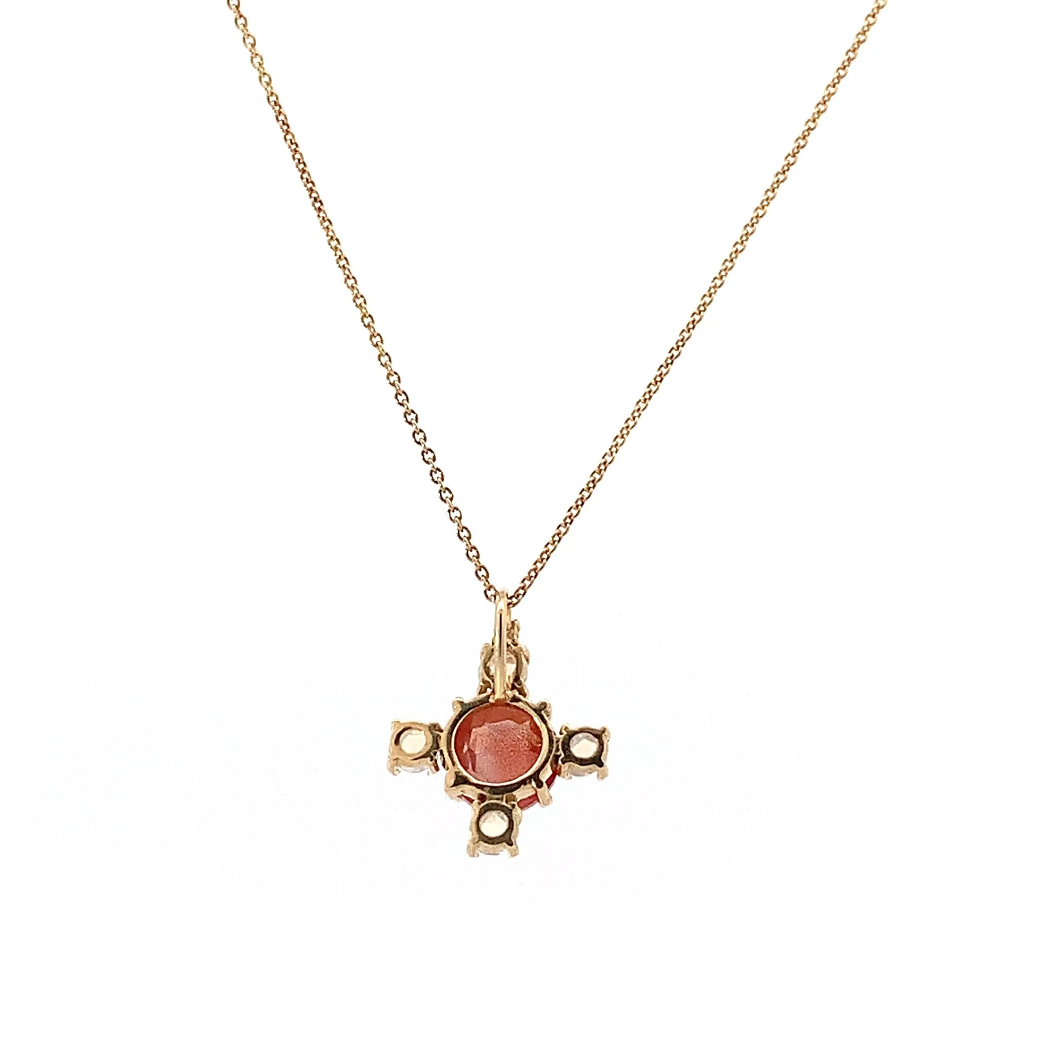 Sunstone and Moonstone Necklace