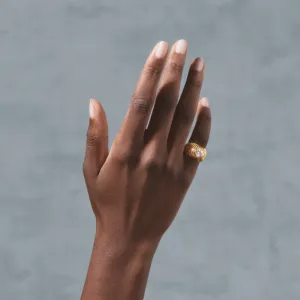 Tityaravy Prema Ring - White Topaz