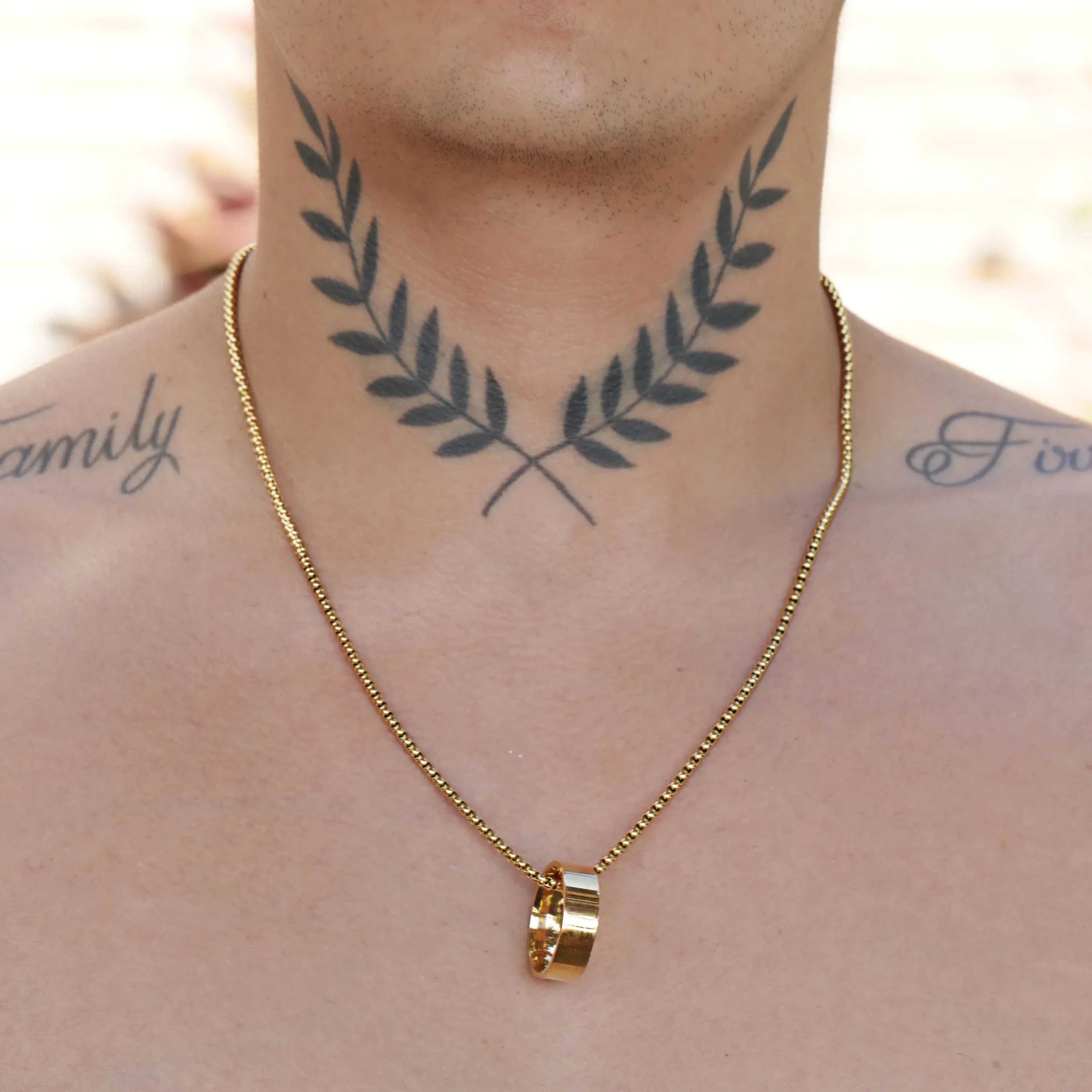 Toli Necklace with Ring Pendant