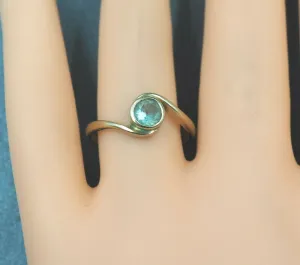 Topaz 9ct Yellow Gold Ring
