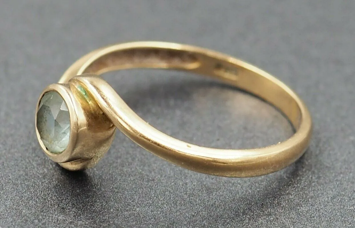 Topaz 9ct Yellow Gold Ring