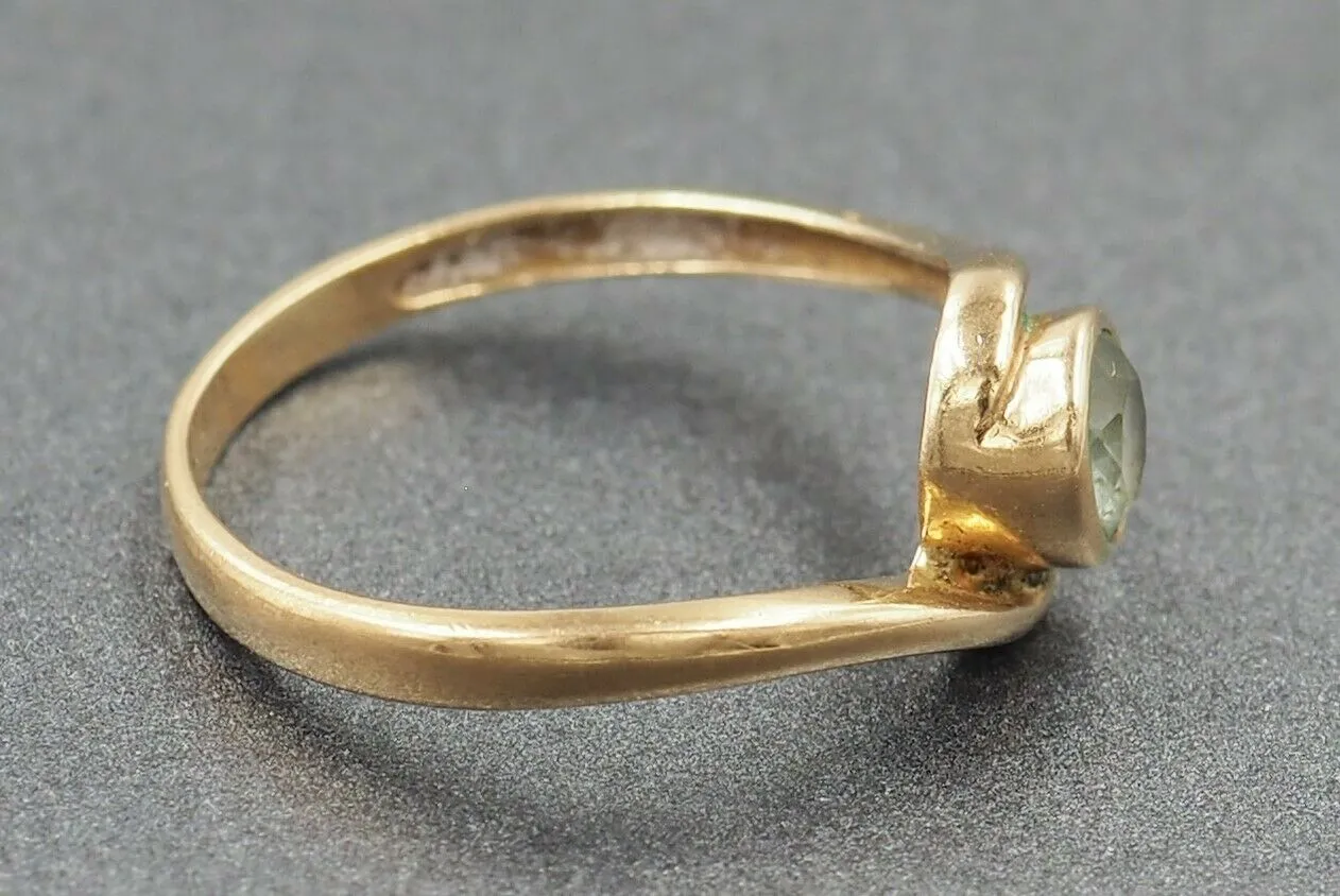 Topaz 9ct Yellow Gold Ring