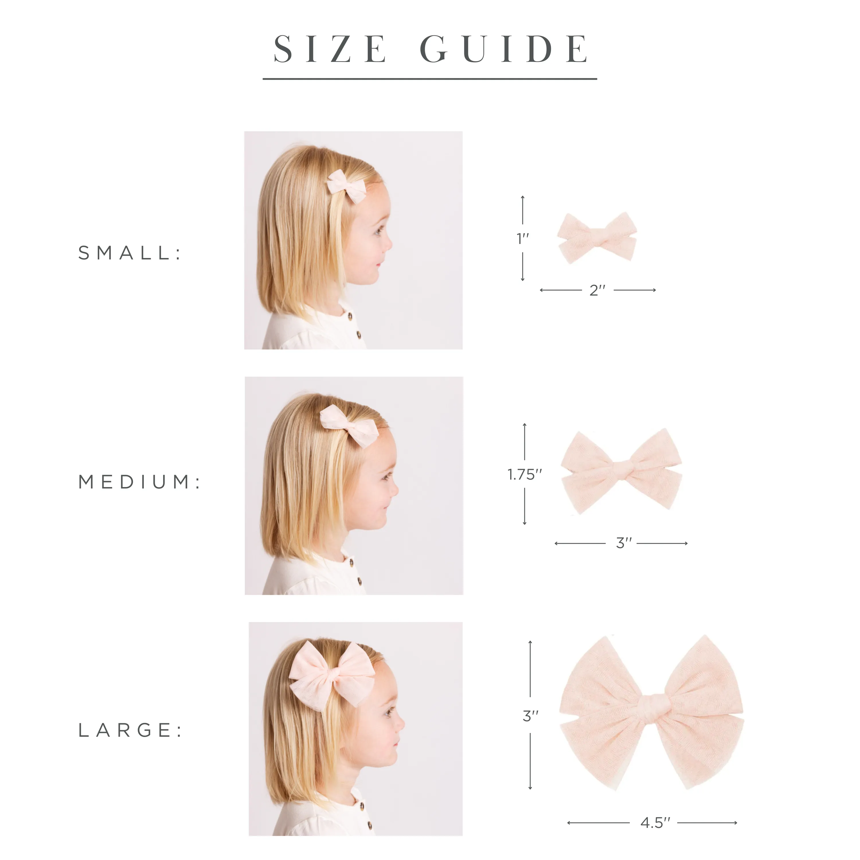 Tulle Bow - Lemon Clip