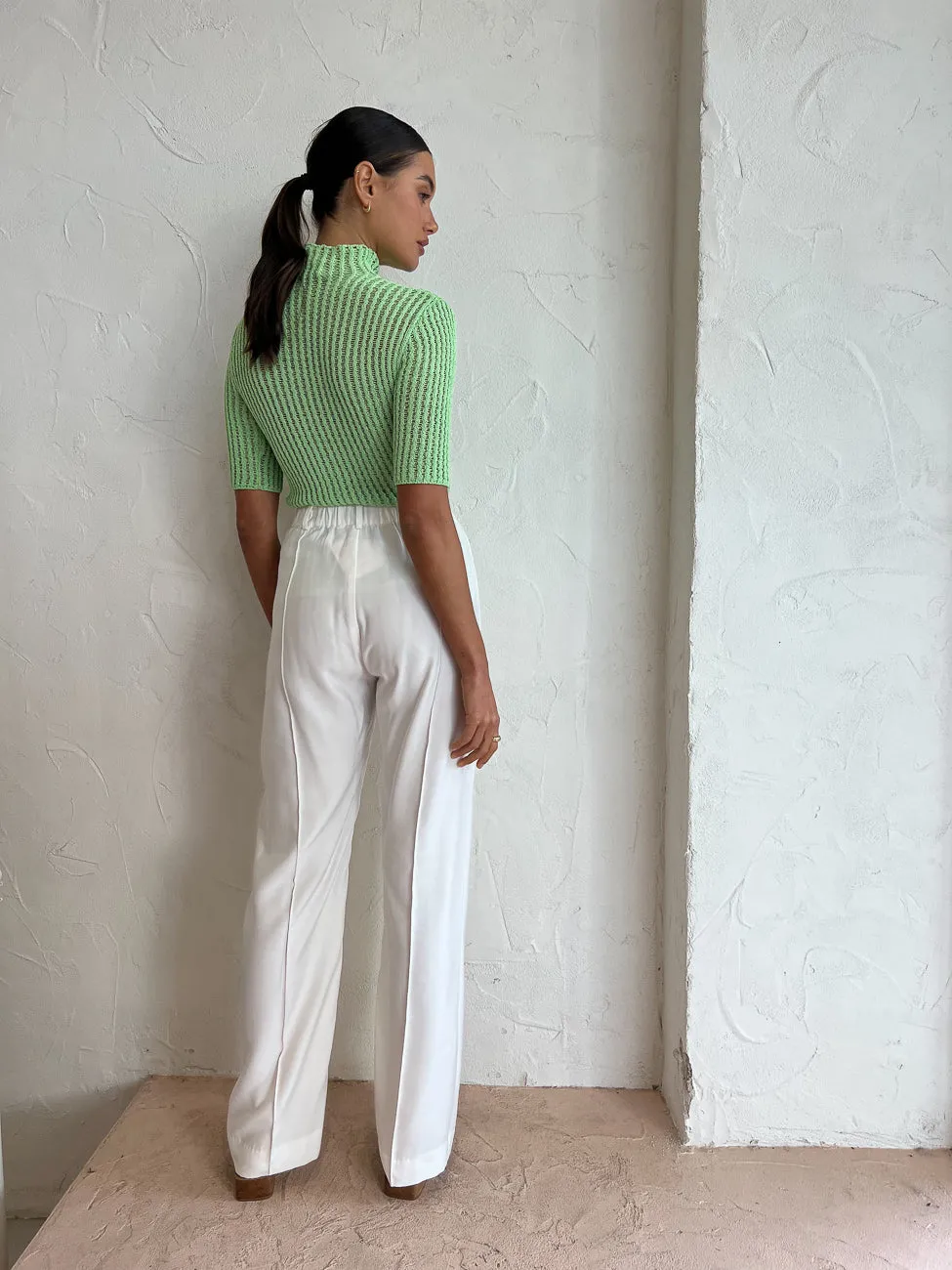 Viktoria & Woods Bramwell Pant in Ivory