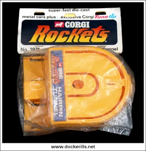 Vintage Corgi Rockets Hairpin Tunnel No. 1971. In Original Packaging.